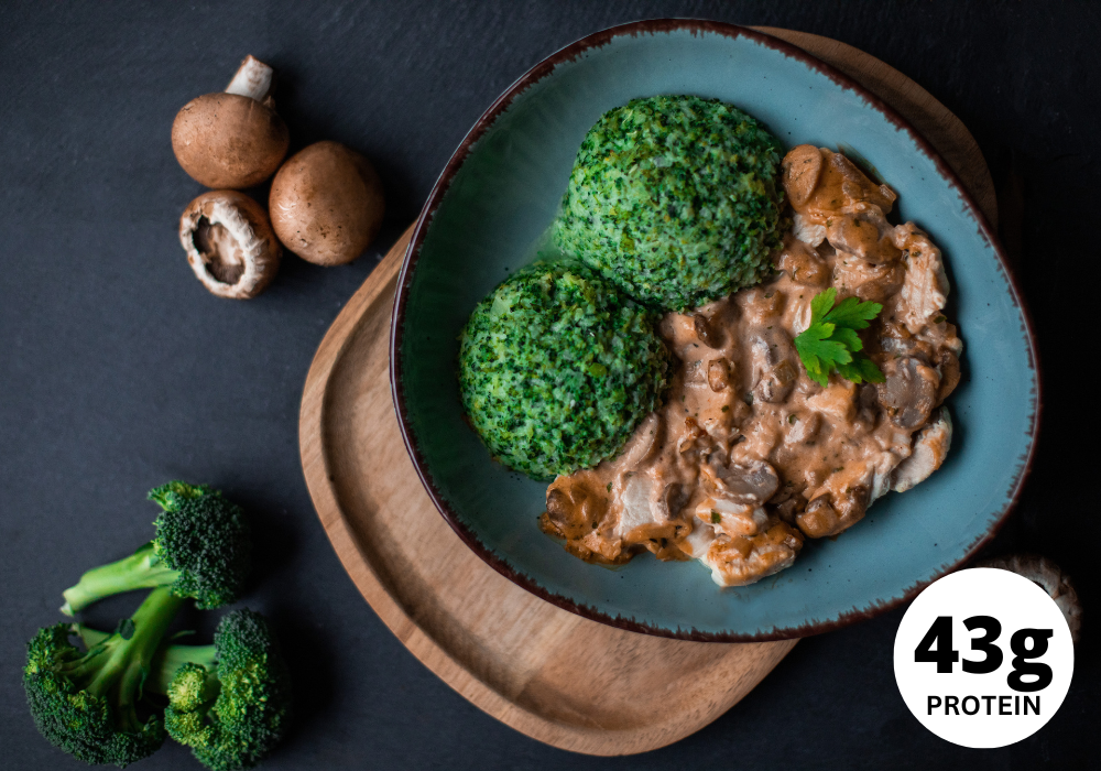 Kipfilet met champignonroomsaus