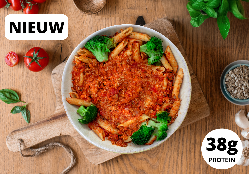 Protein Penne met bolognese