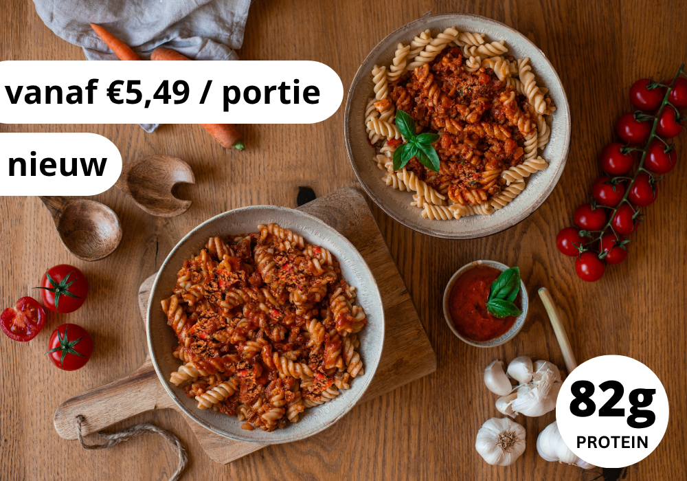 Vegan Protein Pasta Bolognese (XL, 2 porties)